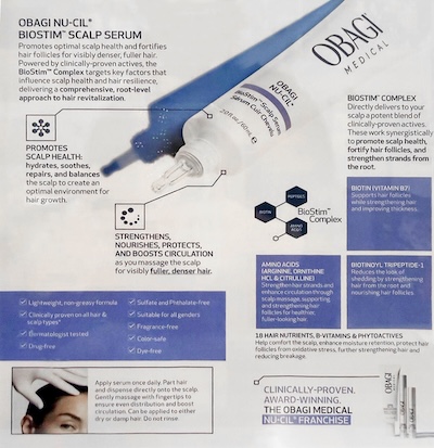 Obagi Nu-Cil BioStim Scalp Serum